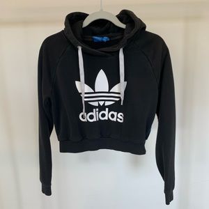 Adidas cropped hoodie